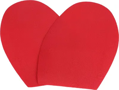 Produktbild von 1 Paar Schuhe Reparatur Gummialsälen tragen resistente Absätze Anti -Slip -Außensohle (rot)