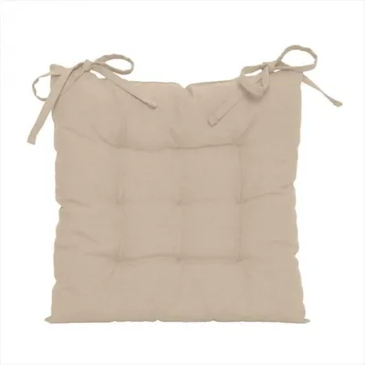 Image de Set de 4 Galettes de chaise Popy, beige l.38 x H.38 cm