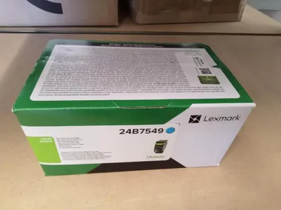 Image de Lexmark 24B7549 Cartouche de Toner 1 pc Original Cyan
