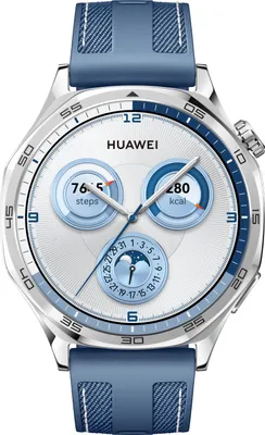 Produktbild von Huawei Watch GT 5 46MM Blau, TruSeen6.0, Herzfrequenz-Monitoring, SpO2-Erkennung