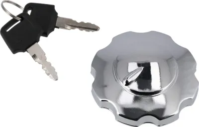 Image de Bouchon de réservoir pour Ø40mm, chromé, avec serrure - MZ ETZ 251