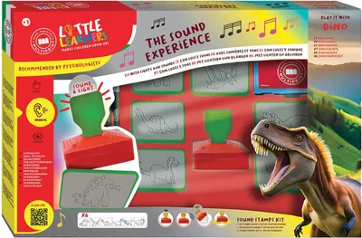 Image de Multiprint Dinosaurus Set de timbres avec sons