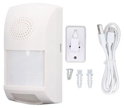 Produktbild von Infrarot-Bewegungssensor-Alarm, professioneller, hochempfindlicher, kabelloser WiFi-PIR-Detektor für den Innenbereich