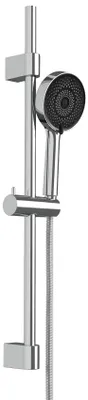 Produktbild von WENKO Brauseset Mod. Softwater wassersparende Handbrause mit Edelstahl Duschstan