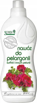 Zdjęcie produktu dla Nawóz do pelargonii, surfinii i innych petunii SUMIN 1L