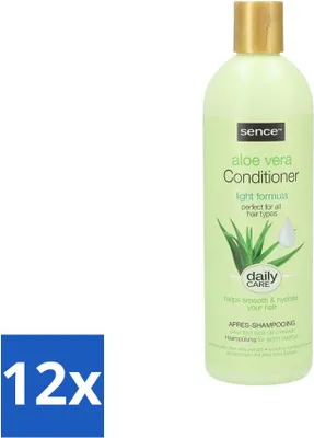 Produktbild von Sence - Aloe Vera - Spülung - Feuchtigkeitsspendend - 400 ml - Vorteilspack - 12 Stücke