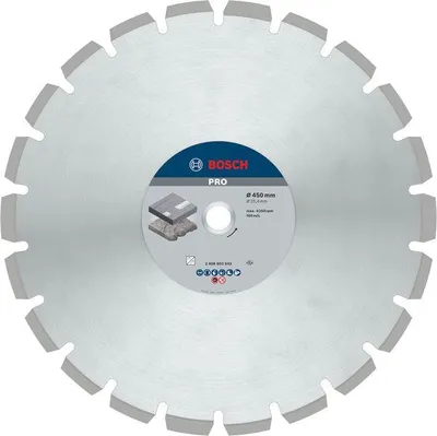 Produktbild von PRO Asphalt Diamanttrennscheibe, 450 x 25,4 mm