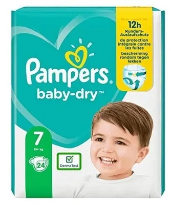 Produktbild von Pampers, Baby dry, Windeln Größe 7, 20 Stück