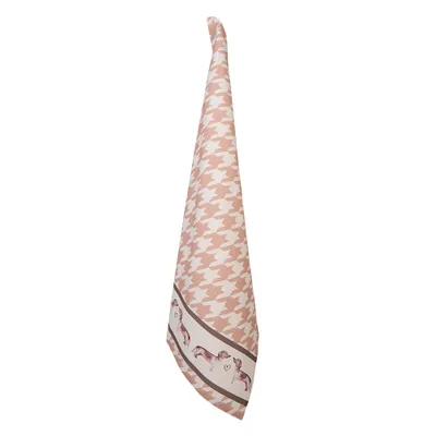 Produktbild von Clayre & Eef Geschirrtuch 50x70 cm Beige Baumwolle Rechteck Dackel
