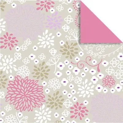 Produktbild von Faltblätter Florentine Chrysanthemen 80g/qm 15x15cm VE=65 Blatt Motiv 02