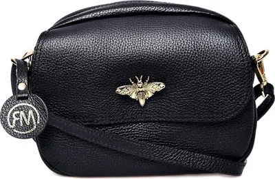 Zdjęcie produktu dla Roberta M_Crossbody bag_AW25 RM 1873_NERO