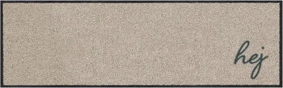 Immagine prodotto di Tappetino con bordo, lavabile, 30x100 cm, ideale come tappetino antiscivolo per interni ed esterni
