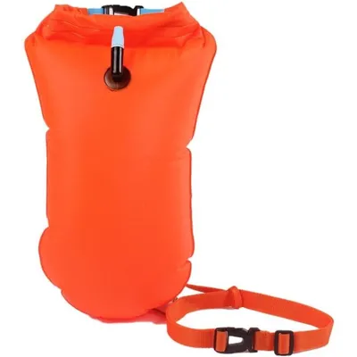 Produktbild von 2-in-1 Schwimmboje & Dry Bag Wasserdicht – Aufblasbare Sicherheitsboje mit Trockentasche für Schwimmen & Bootstouren