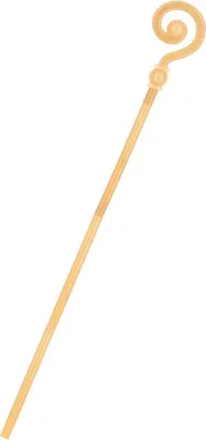 Image de Smiffys - Accessoire crosse d'évêque, plastique, extensible (lot de 4) SM1922 (taille unique) (or)