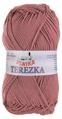 Strickgarn TEREZKA 100% Baumwolle, malvenrosa