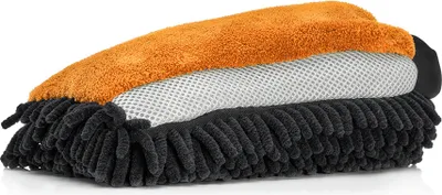 Produktbild von Nuke Guys - 3 Way Wonder - Mikrofaser Waschandschuh orange
