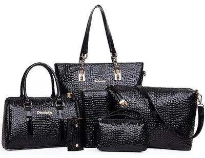 Immagine prodotto di Solidchoice - Set di 6 borse da donna in diversi stili