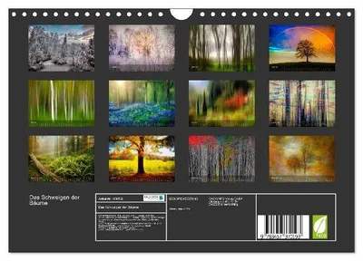 Produktbild von Das Schweigen der Bäume (Wandkalender 2026 DIN A4 quer), CALVENDO Monatskalender
