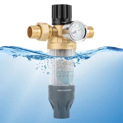 Imagen del producto de Solidchoice: Filtro reutilizable de alta eficiencia para la filtración de agua y la eliminación de sedimentos