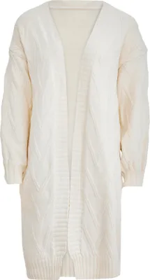 Immagine prodotto di Cardigan da donna Aleva - bianco lana, M