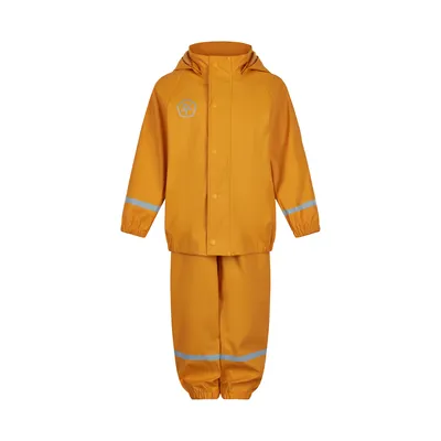 Produktbild von Color Kids - Regenanzug für Kinder - Solid Polyurethan- Leuchtend Gelb, 110