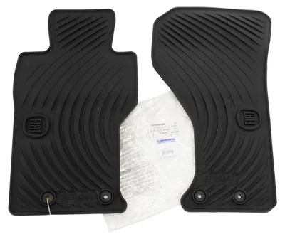 Image de Tapis de sol en caoutchouc pour Fiat, jeu de tapis avant, modèle Spider, référence K82215026