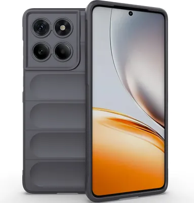 Obrázek produktu pro Pouzdro pro Motorola Edge 60 Fusion Měkké TPU Silikonové Nárazuvzdorné Ochranné Pouzdro Tmavě šedé