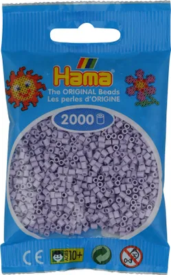 Produktbild von 2000 Mini Bügelperlen - Heller Lavendel