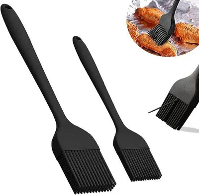 Obrázok produktu pre Silikónová štetka, 2-dielna, ideálna na pečenie, grilovanie a barbecue