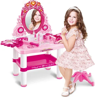 Produktbild von Beauty Kinder Schminktisch mit Hocker - Dresser Dream 3+