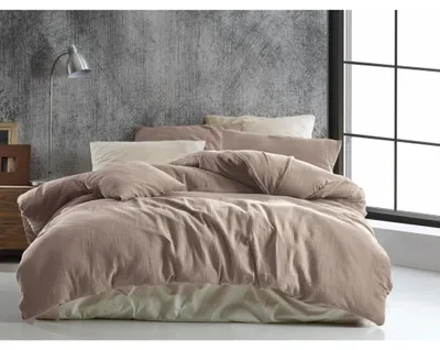Immagine prodotto di Biancheria da letto in mussola 140x200, 70x90 cm beige