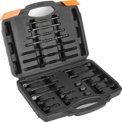 Image de 22pcs M8 M10 Glow Plug Electrodes Remover Disassembly Set Portable Extracting Removal Tool