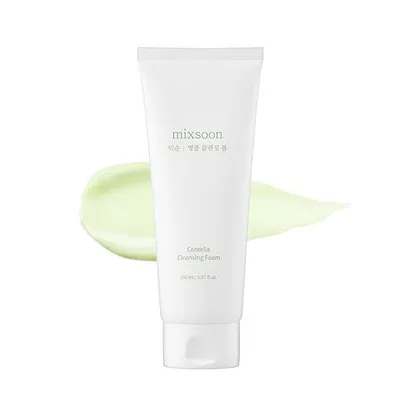 Immagine prodotto di MIXSOON Centella Cleansing Foam 150ml - Schiuma detergente lenitiva per il viso