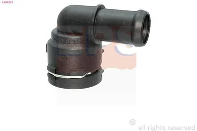 Produktbild von EPS 1.660.021 Kühlmittelflansch für VW Golf VII Schrägheck (5G1, BQ1, BE1, BE2) Wasserflansch