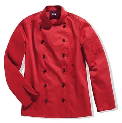 Obrázek produktu pro CG Workwear – kuchařská bunda „Rimini“ pro ženy LT2041 (119,38 cm) (červená)