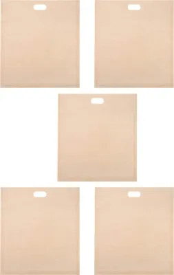 Produktbild von 5 STÜCKE Wiederverwendbare Toaster Taschen Hitzebeständige Antihaft Brot Taschen Sandwiches Pizza Heizung Container