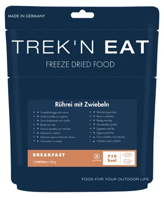 Zdjęcie produktu dla Trek’n Eat 30101020, Jajko, 125 g, 743,75 kcal, 33,75 g, 16,25 g, 4 g