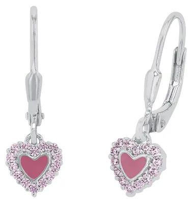 Image de Boucles d'oreilles pour filles, en argent sterling 925, de la collection Princesse Lillifee, pour enfants