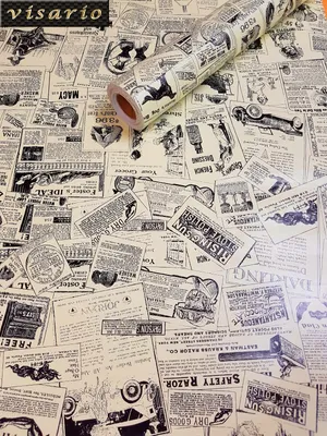 Obrázok produktu pre Samolepiaca fólia s motívom novín Gazette, 10 m x 45 cm, 3029, dekoratívna fólia