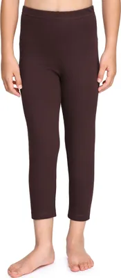 Image de Leggings 3/4 en coton pour fille Merry Style MS10-226 (marron, 146)