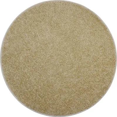 Obrázek produktu pro 120x120 (průměr) kruh Kusový koberec Color shaggy béžový kruh