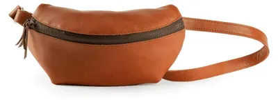 Produktbild von Bumbag und Gürteltasche, cognac.