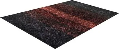 Productafbeelding van Shaggy vloerkleed, donkerbruin (140x200 cm)