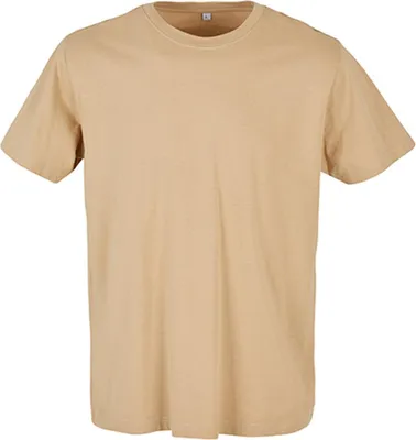 Produktbild von Build Your Brand BY004 | Round Neck Herren T-Shirt - Farbe: Union Beige - Größe: 3XL