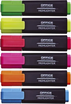 Immagine prodotto di PRODOTTI PER UFFICIO 17055219-99 Evidenziatore 6 pezzi assortiti