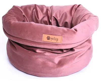 Obrázek produktu pro Pelíšek pro psa "BASKET" ROYAL Ø 40 cm růžový