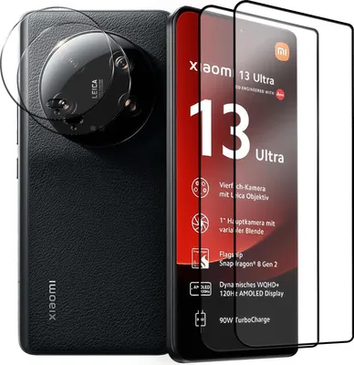 Immagine prodotto di Vetro blindato per Xiaomi Redmi 14C pellicola protettiva 2x fotocamera pellicola protettiva in vetro 2x pellicola blindata