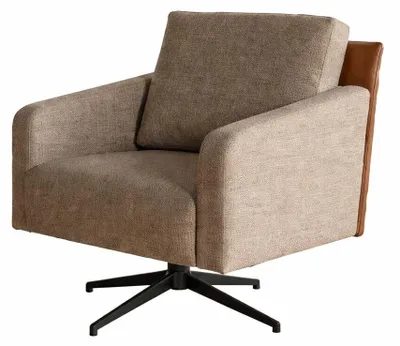 Obrázok produktu pre Stilvoller Beiger Sessel Exklusiver Armlehnensessel Relaxsessel