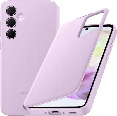 Immagine prodotto di Samsung Smart View Wallet Case EF-ZA356 per Galaxy A35 5G, Custodia a portafoglio, Samsung, Galaxy A35, 16,8 cm (6,6"), Lavanda