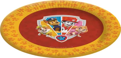 Produktbild von Pappteller Paw Patrol  bunt Ø 23 cm 8 Stück
